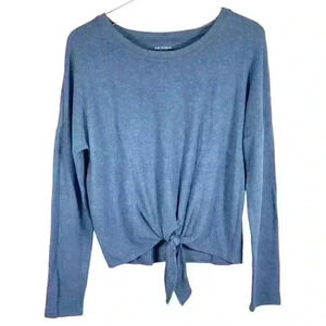 Arizona Jean Co Women’s Lightweight Tie-Front Sweater – Size Small